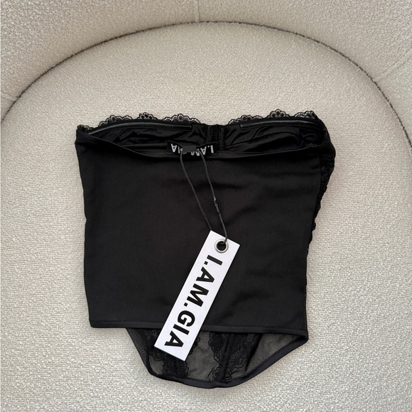 I.AM.GIA black corset top - Size XS - Picture 4 of 4